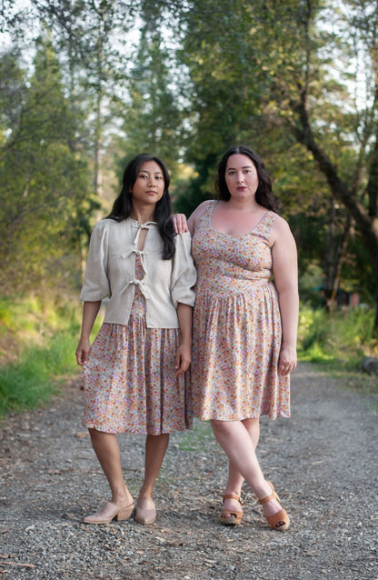 Field Day Dress Agnes dress in Calico Bloom Challis