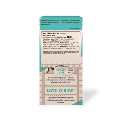 Sprouted Almond &amp; Sea Salt Bark