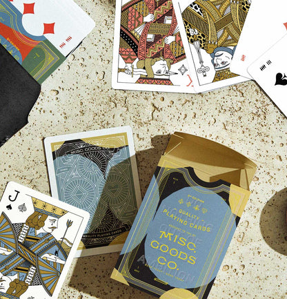 "Misc. Goods" Playing Cards
