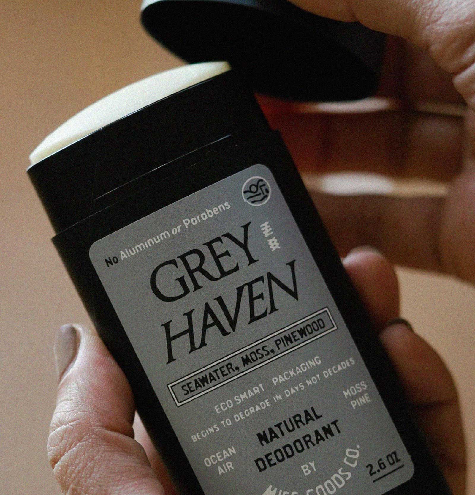 "Greyhaven" Natural Deodorant
