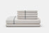 Cotton Piping Design Bed Sheet Set - My American Goods