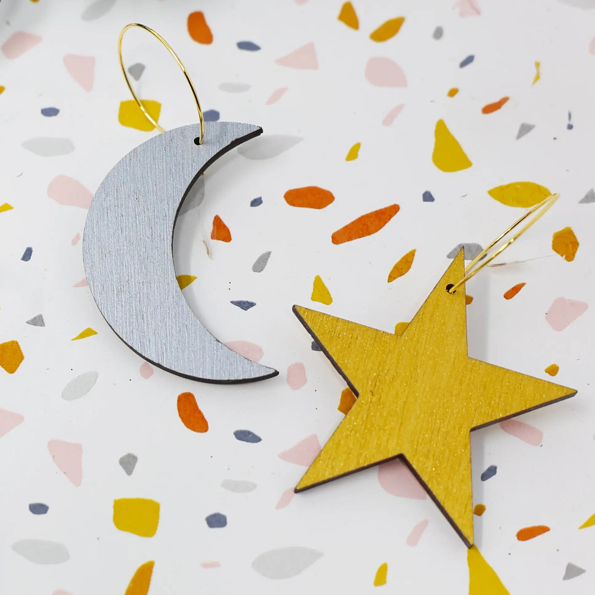 Star &amp; Moon Hoops