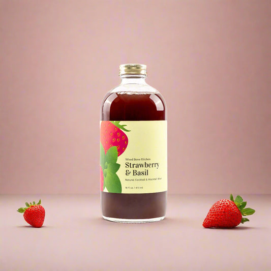 Strawberry & Basil Mixer | 16 fl oz