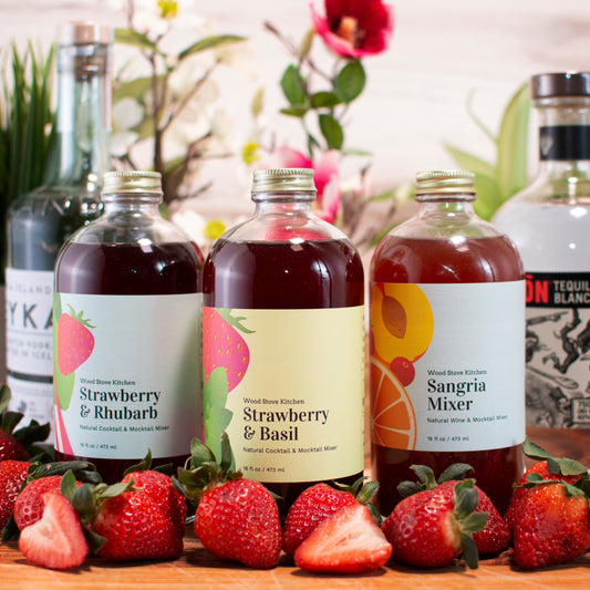 Strawberry & Basil Mixer | 16 fl oz