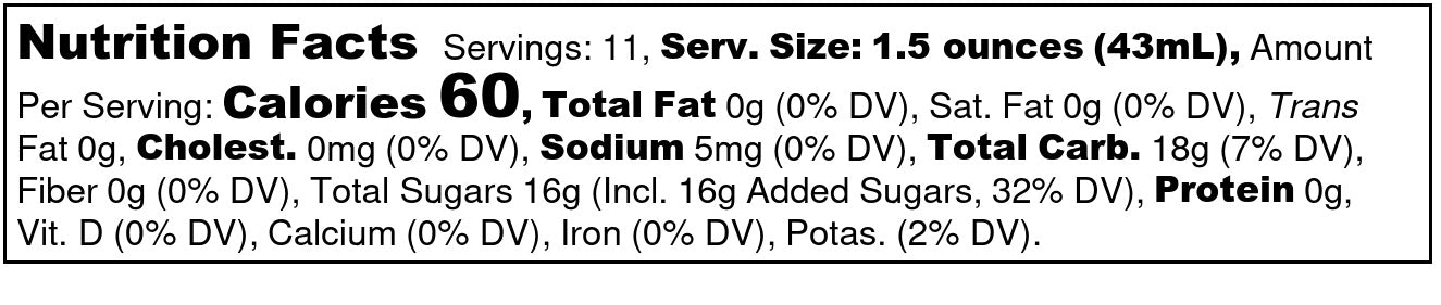 Strawberry-Rhubarb Mixer | 16 fl oz - My American Goods