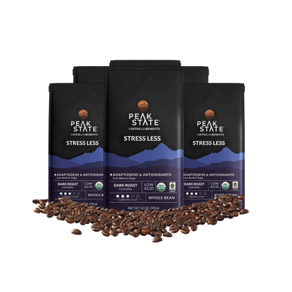 Wholesale Only - Case of 6 - STRESS LESS Dark Roast - My American Goods