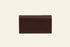 Urban Southern Accessories Chestnut Brown Leather Checkbook Cover