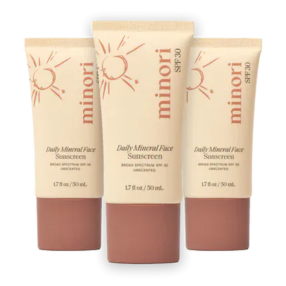 Minori Beauty Daily Mineral Sunscreen SPF 30