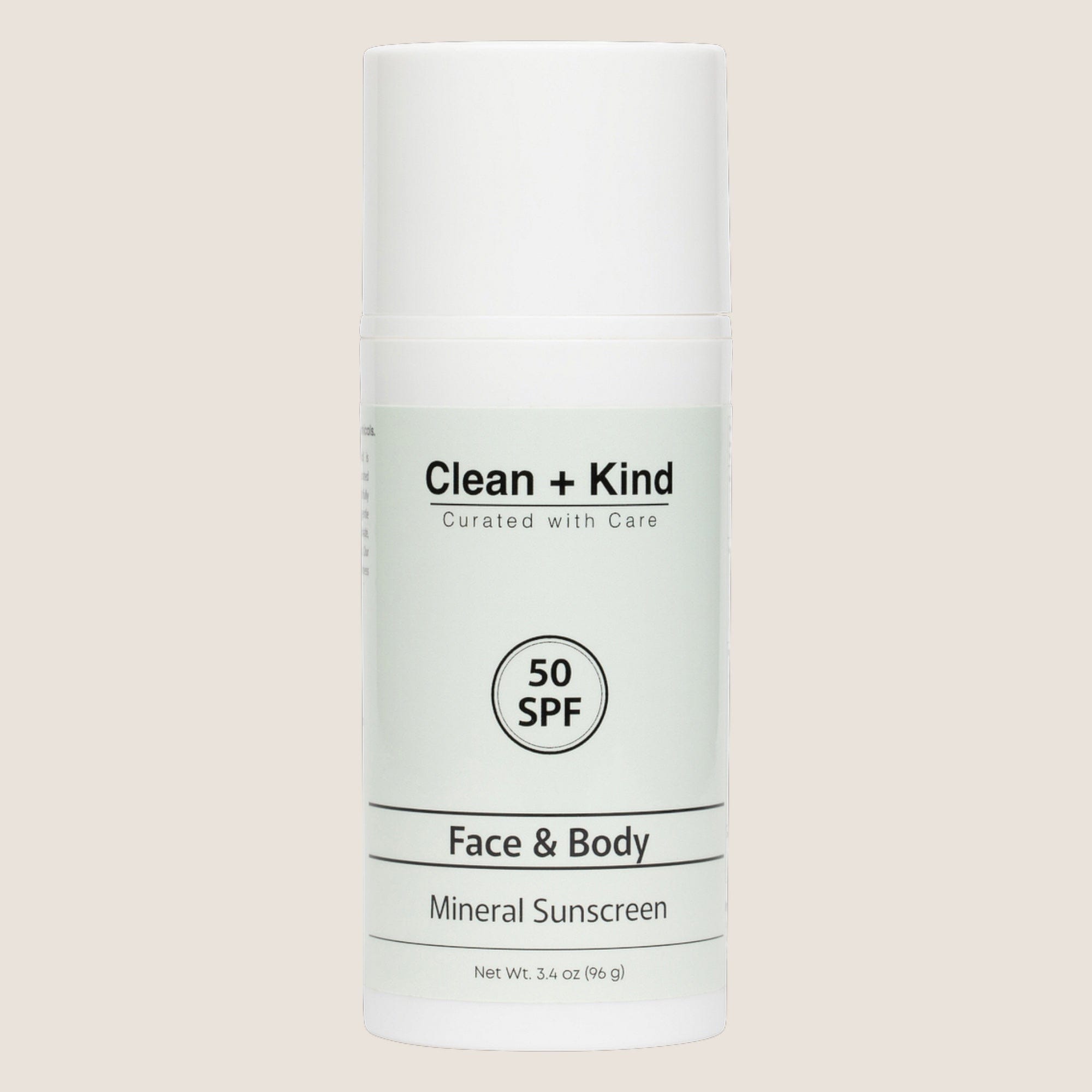 Clean + Kind Tallow Mineral Sunscreen