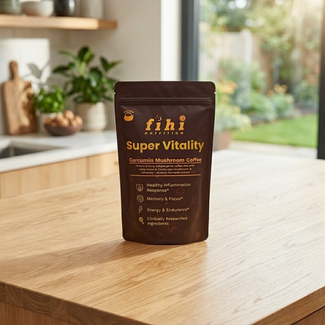 Super Vitality - Curcumin Mushroom Coffee