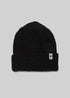 American Trench Accessories black Merino Cardigan Stitch Beanie