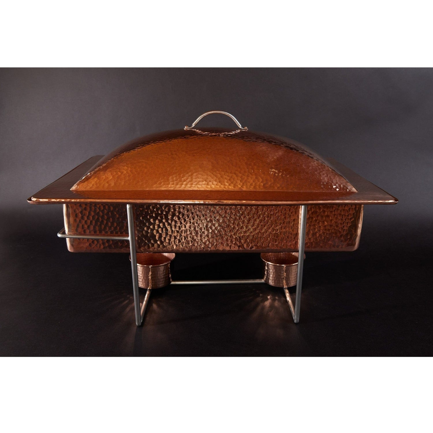 Syracuse Rectangular Copper Chafer, 8 qt