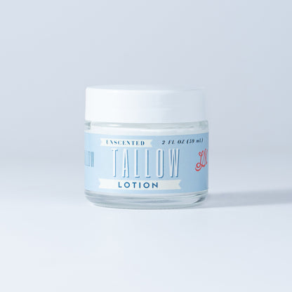 Unscented Tallow Lotion | All-Natural Beef Tallow Moisturizer