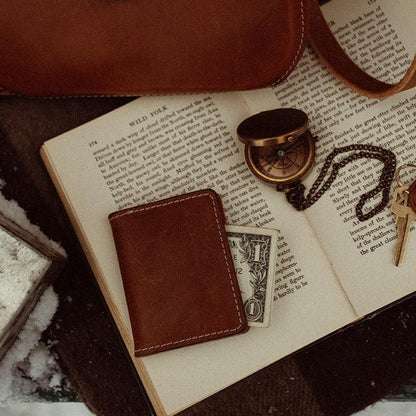 The Local Branch Leather The Flip Wallet - USA Made