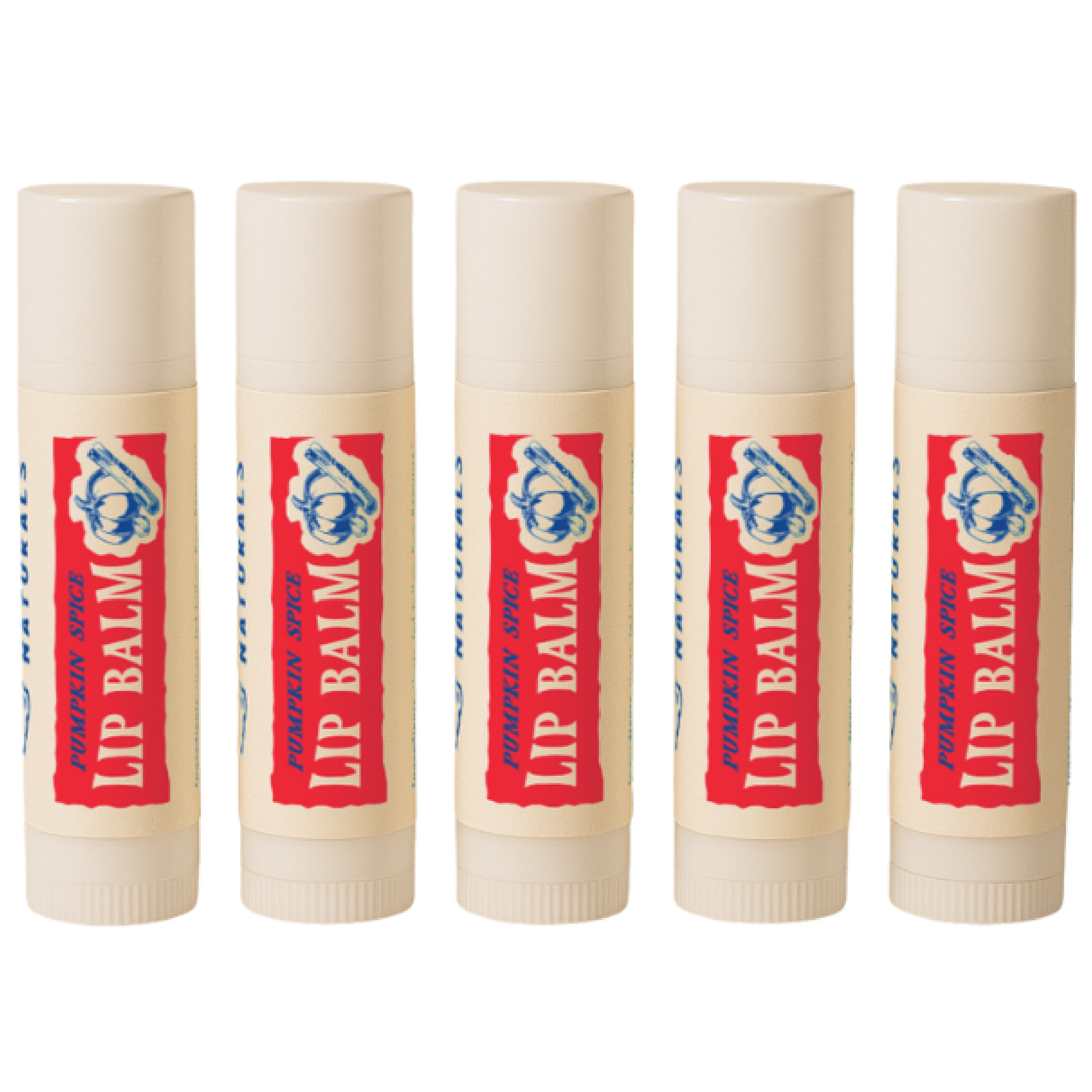 PapaBear Naturals Pumpkin Spice Papabear Tallow Lip Balm - (5 Pack)