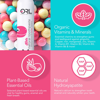 ORL Bundle Kids Bundle - Bubblegum Toothpaste &amp; Mouthwash