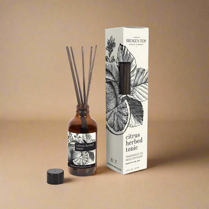 Citrus Herbed Tonic Reed Diffuser - My American Goods