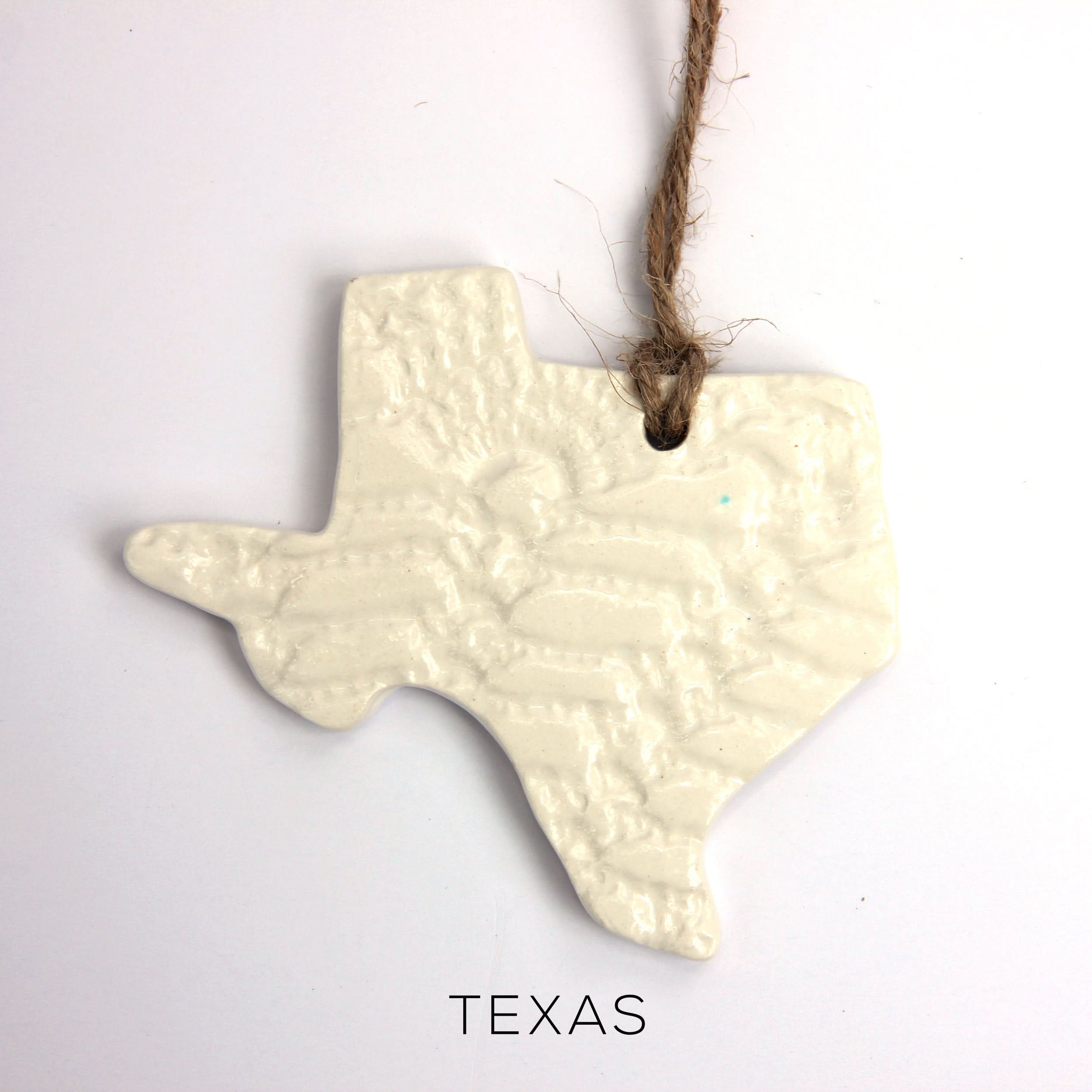 prodigalpottery Ceramic State Ornament