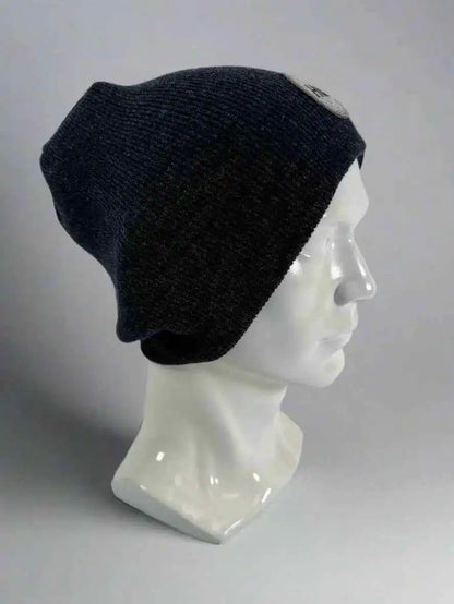 Tactical H Stitch Uncuffed Beanie, Knit Winter Hat