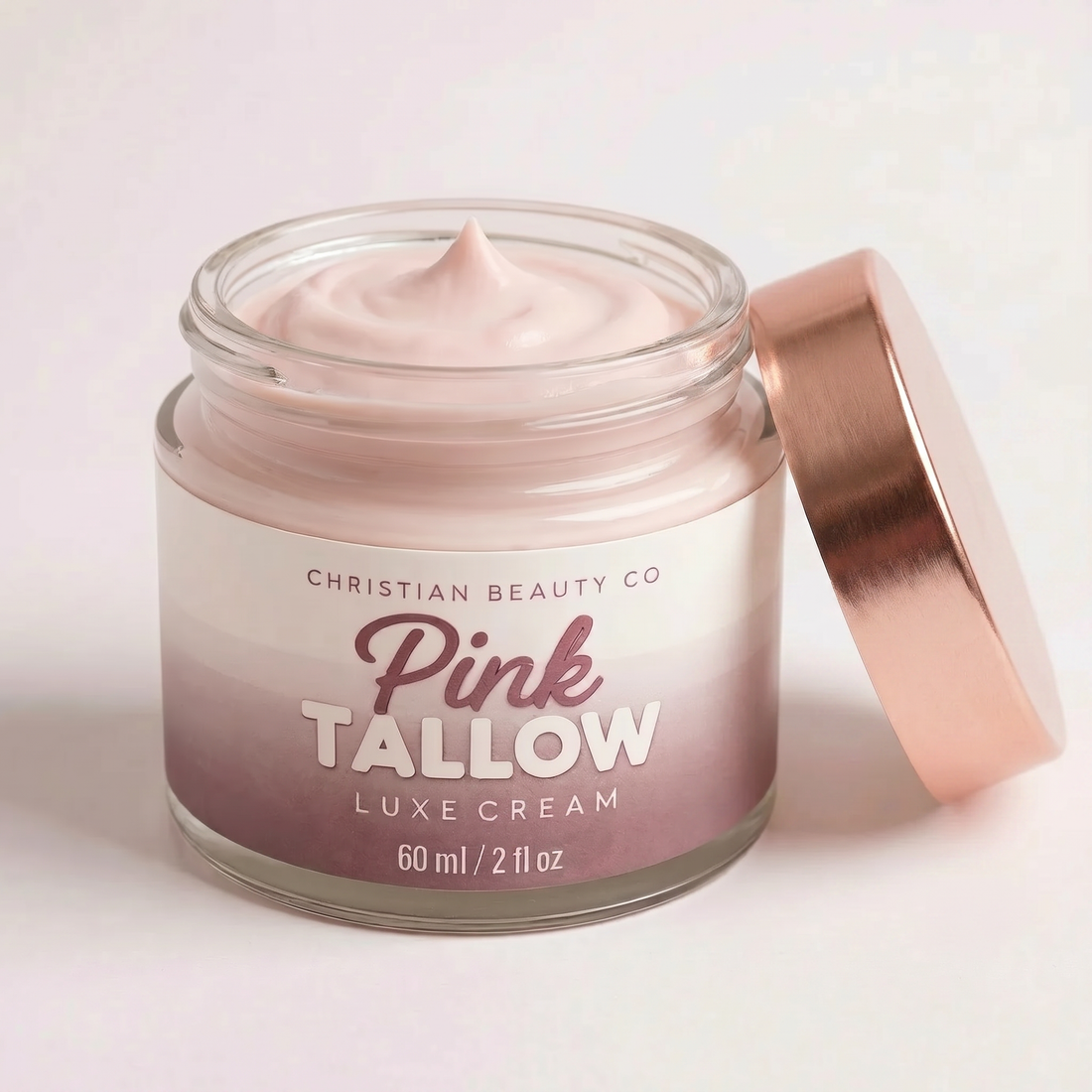 Pink Tallow Luxe Cream Moisturizer - 2 oz