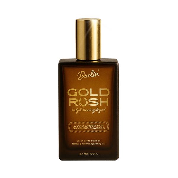 Darlin' Skincare Body Oil GOLD RUSH Dry Body + Tanning Oil