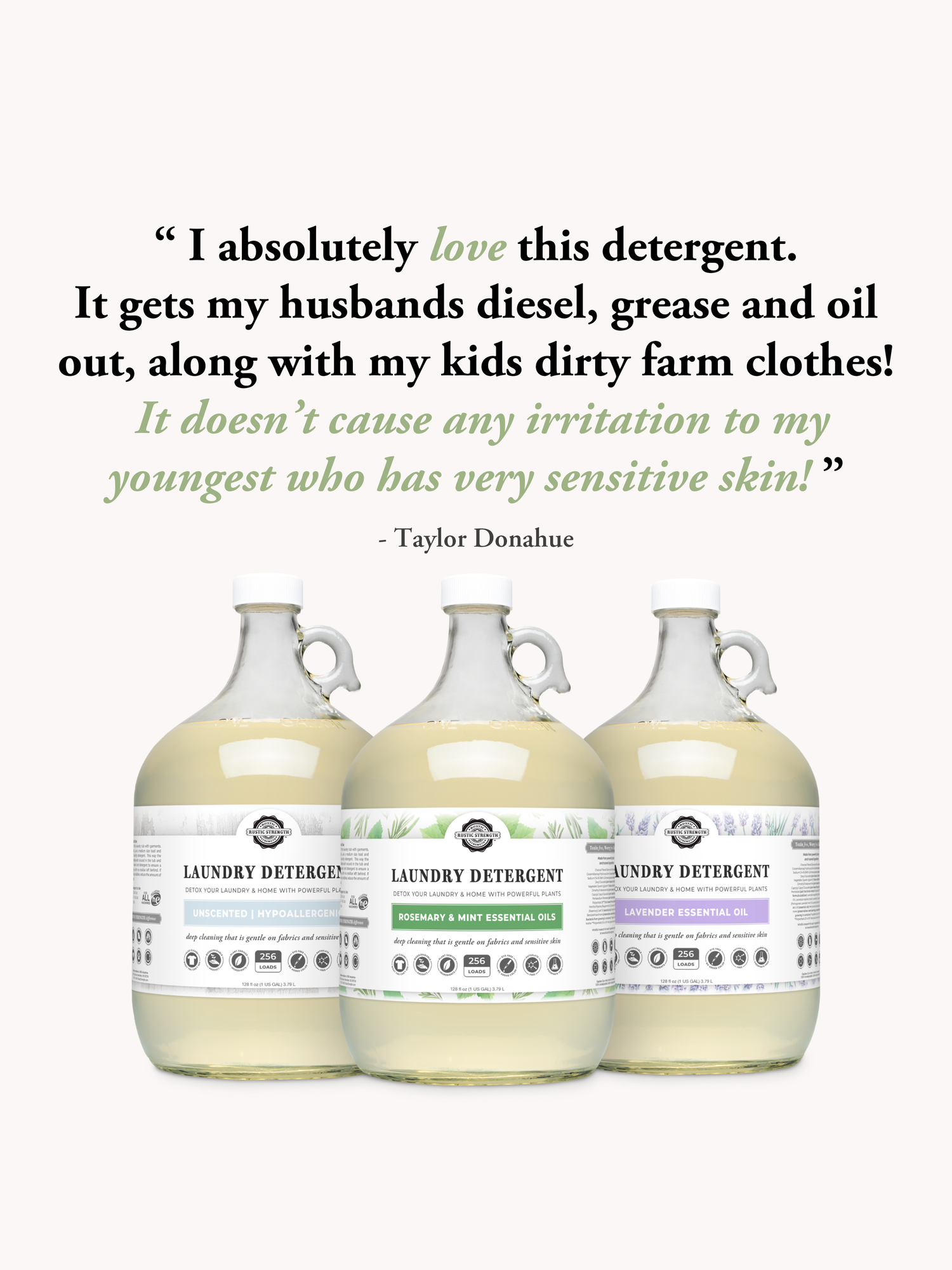 Laundry Detergent | Rosemary &amp; Mint
