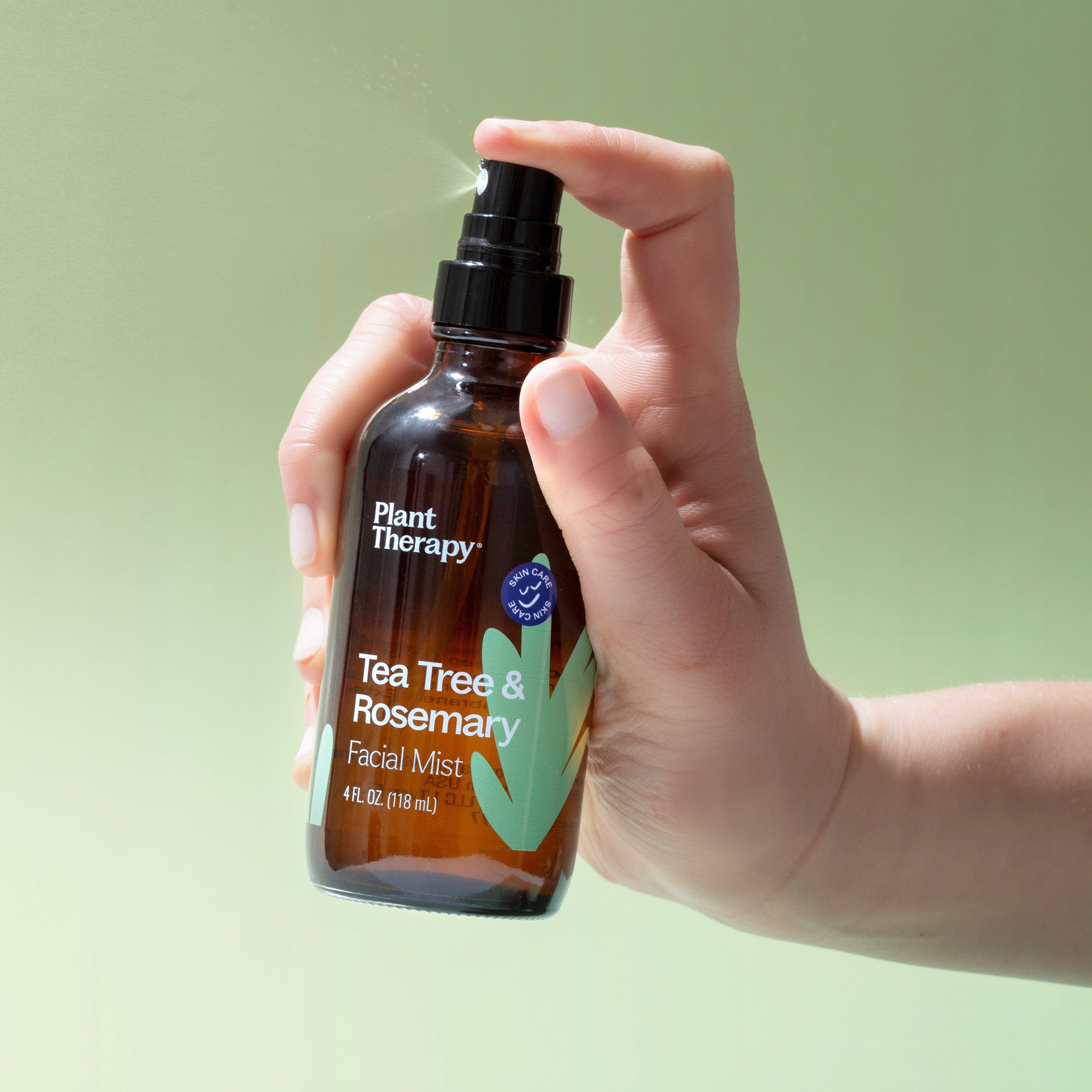 Plant Therapy Hair &amp; Skin Care 4 oz Tea Tree &amp; Rosemary Facial Mist