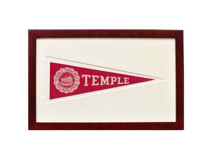Vintage Temple University Hormel Pennant