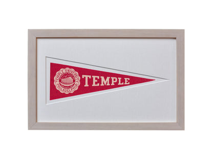 Vintage Temple University Hormel Pennant
