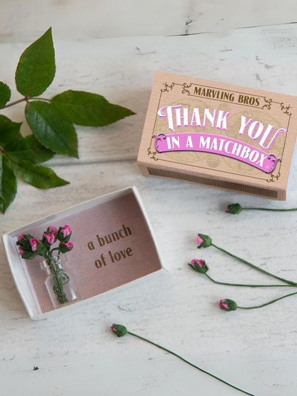 Matchbox Tiny Rose Bouquet - My American Goods