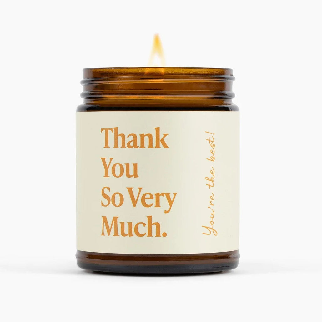 Thank You So Very Much Jar Candle