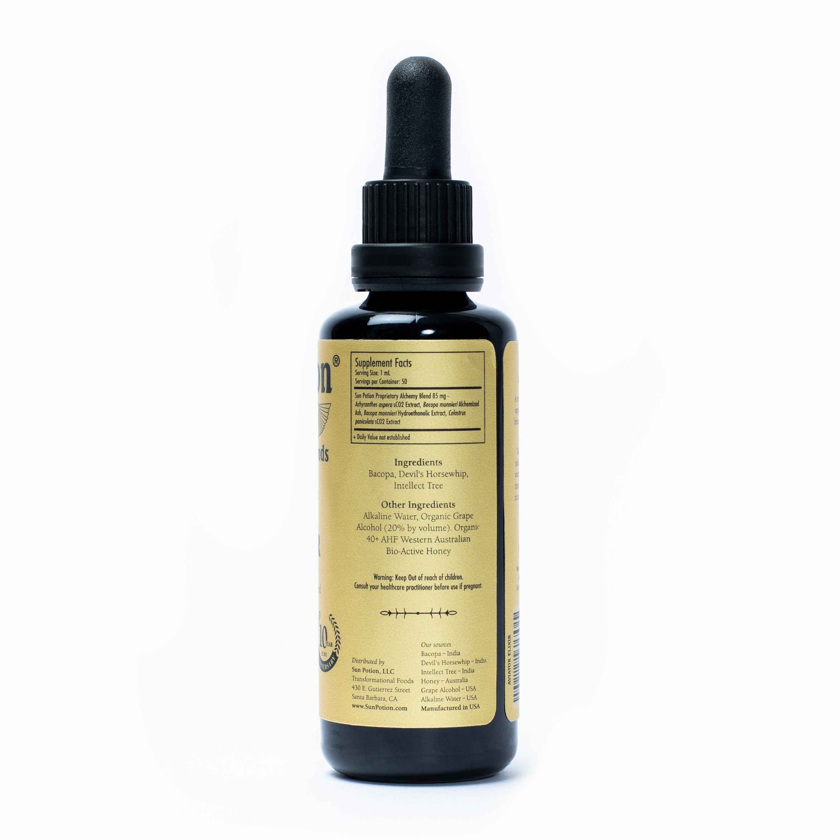 Sun Potion Adaptogen 50 ml - The Aviator Elixir The Aviator Transcendent Elixir