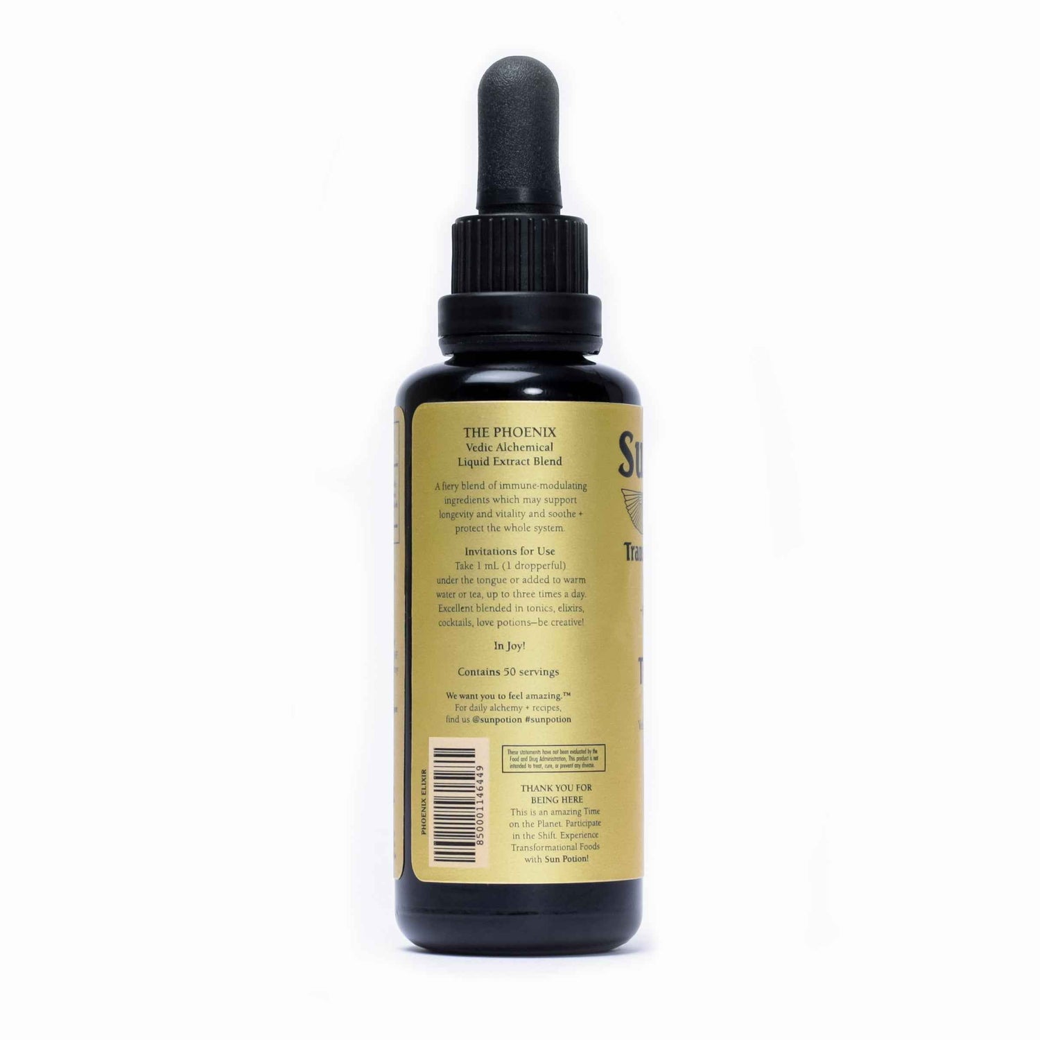 Sun Potion Adaptogen 50 ml - The Phoenix Elixir The Phoenix Transcendent Elixir