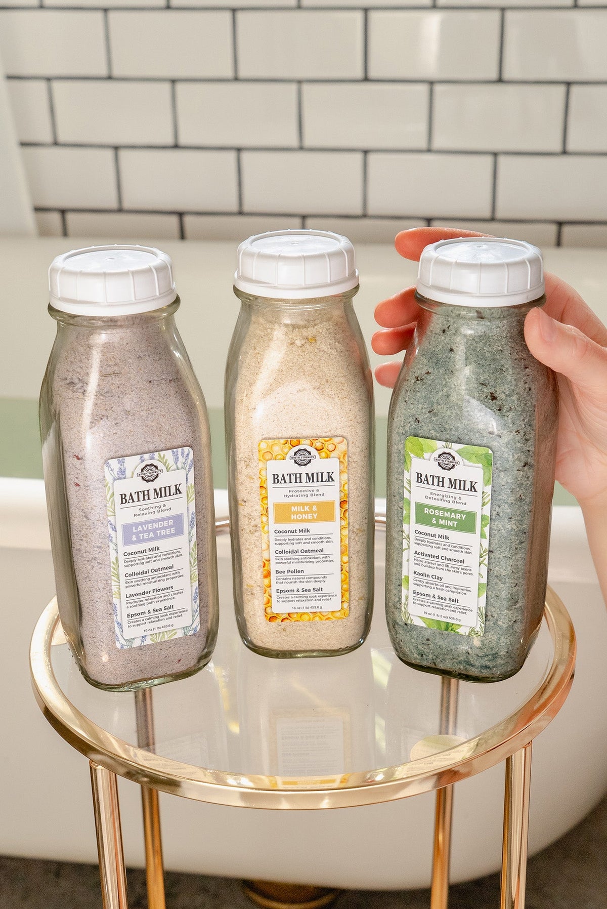 Bath Milk | Rosemary &amp; Mint