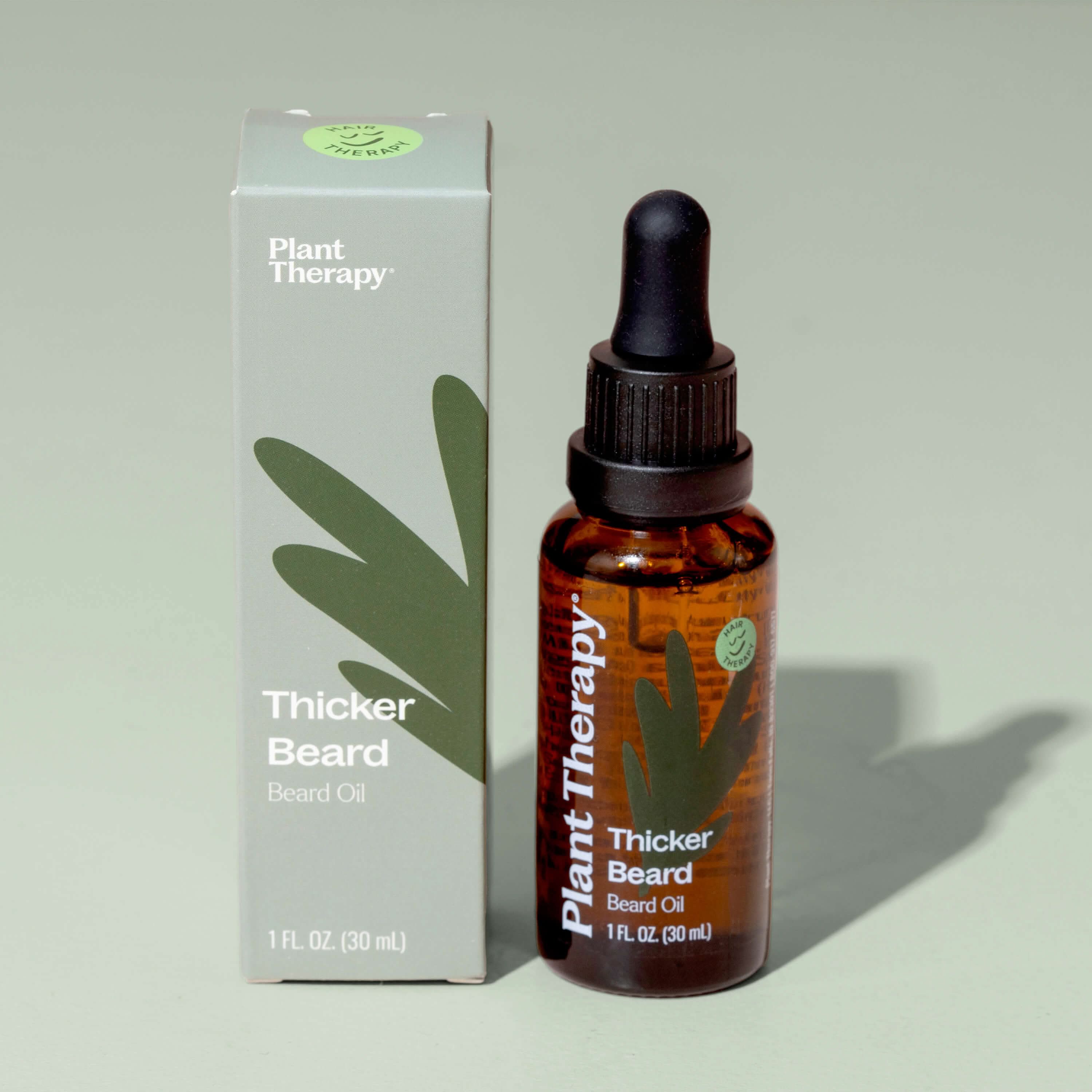 Plant Therapy Hair &amp; Skin Care 30 mL Hair Therapy Thicker Beard - Beard Oil
