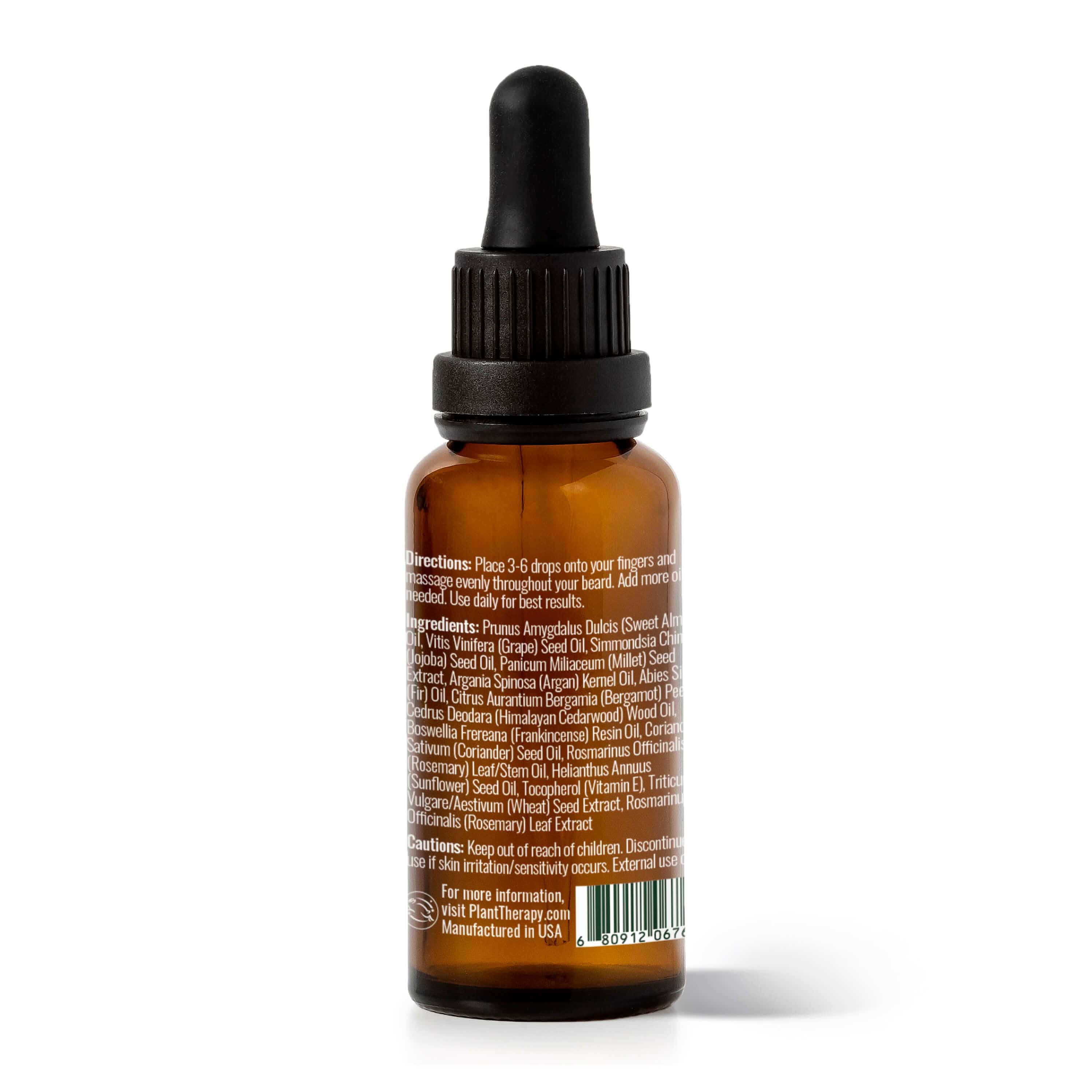 Plant Therapy Hair &amp; Skin Care 30 mL Hair Therapy Thicker Beard - Beard Oil