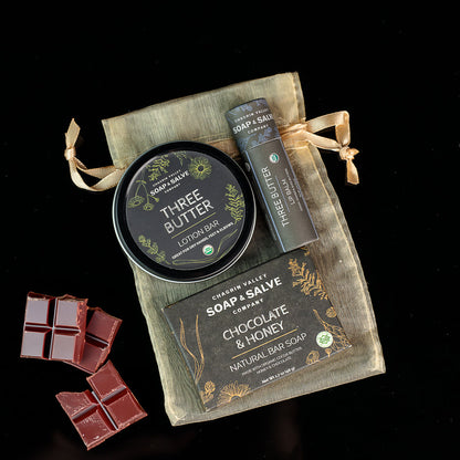 Gift: Soap Sample with Lip Balm &amp; Lotion Bar