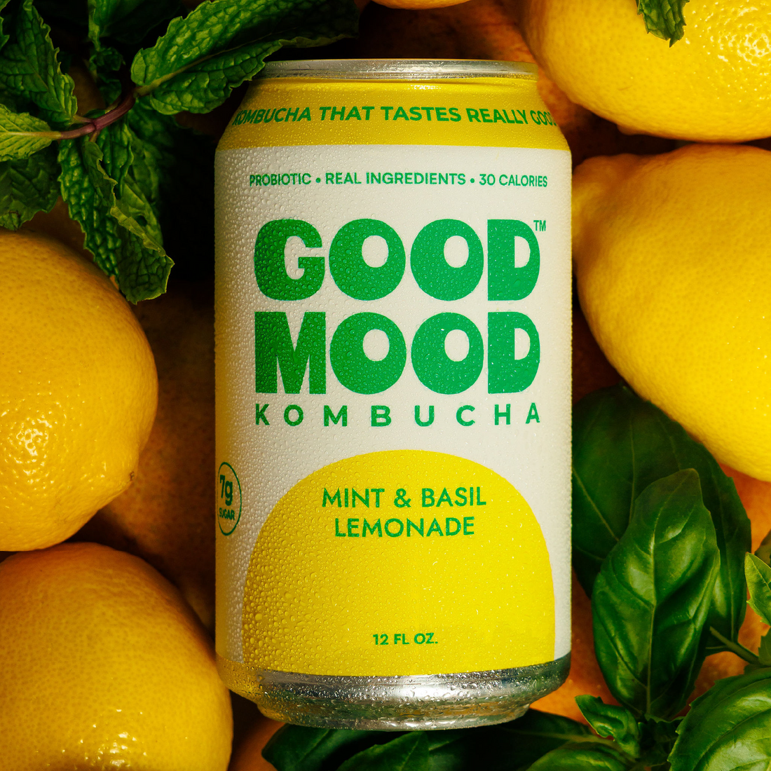 Mint &amp; Basil Lemonade