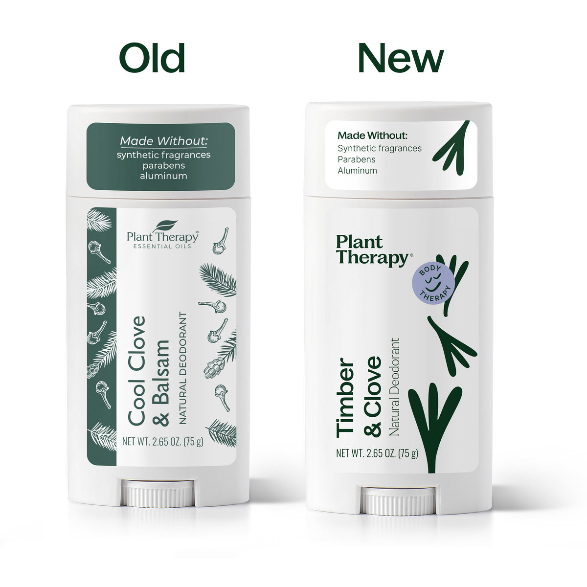 Timber &amp; Clove Natural Deodorant