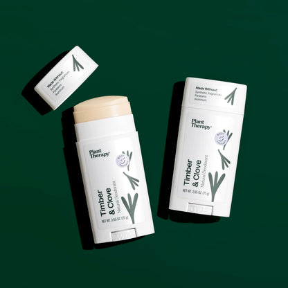Timber &amp; Clove Natural Deodorant