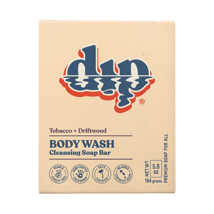 Dip Body Wash Cleansing Soap Bar - Tobacco &amp; Driftwood