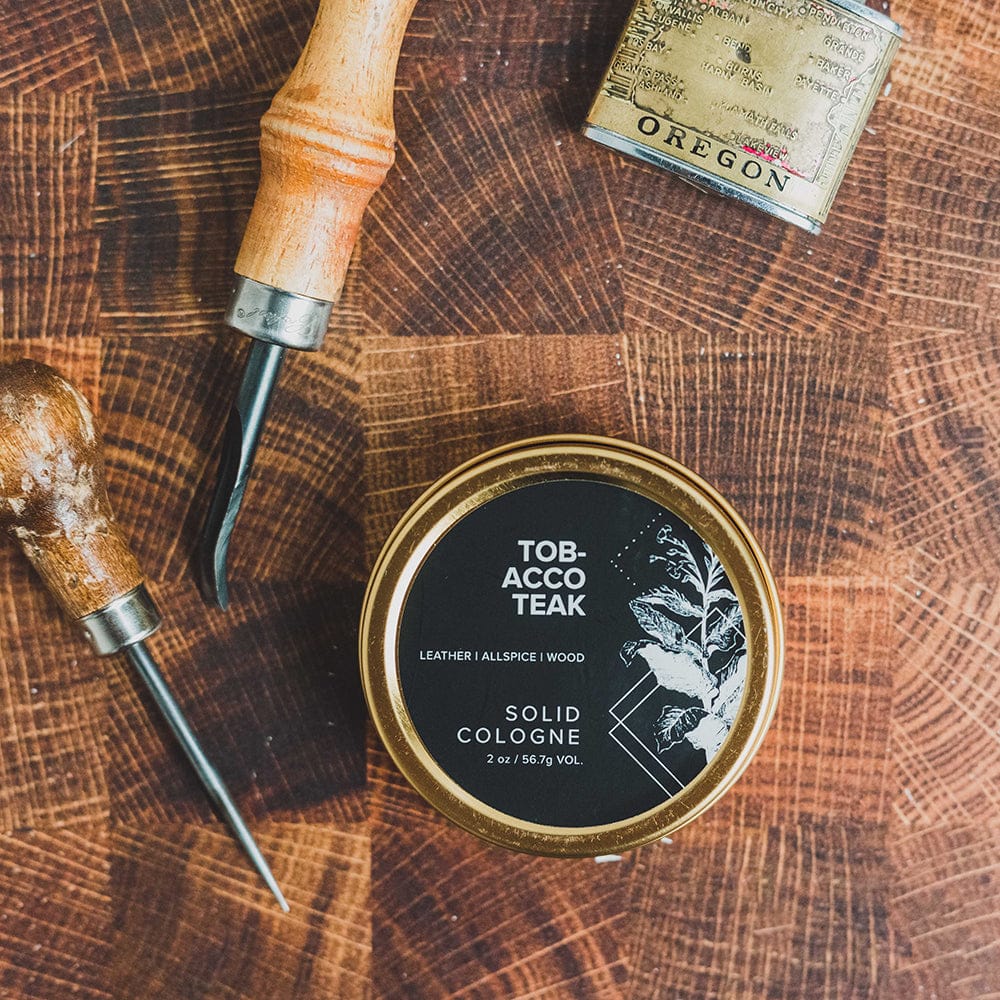 Broken Top Brands Solid Cologne Tobacco Teak Solid Cologne
