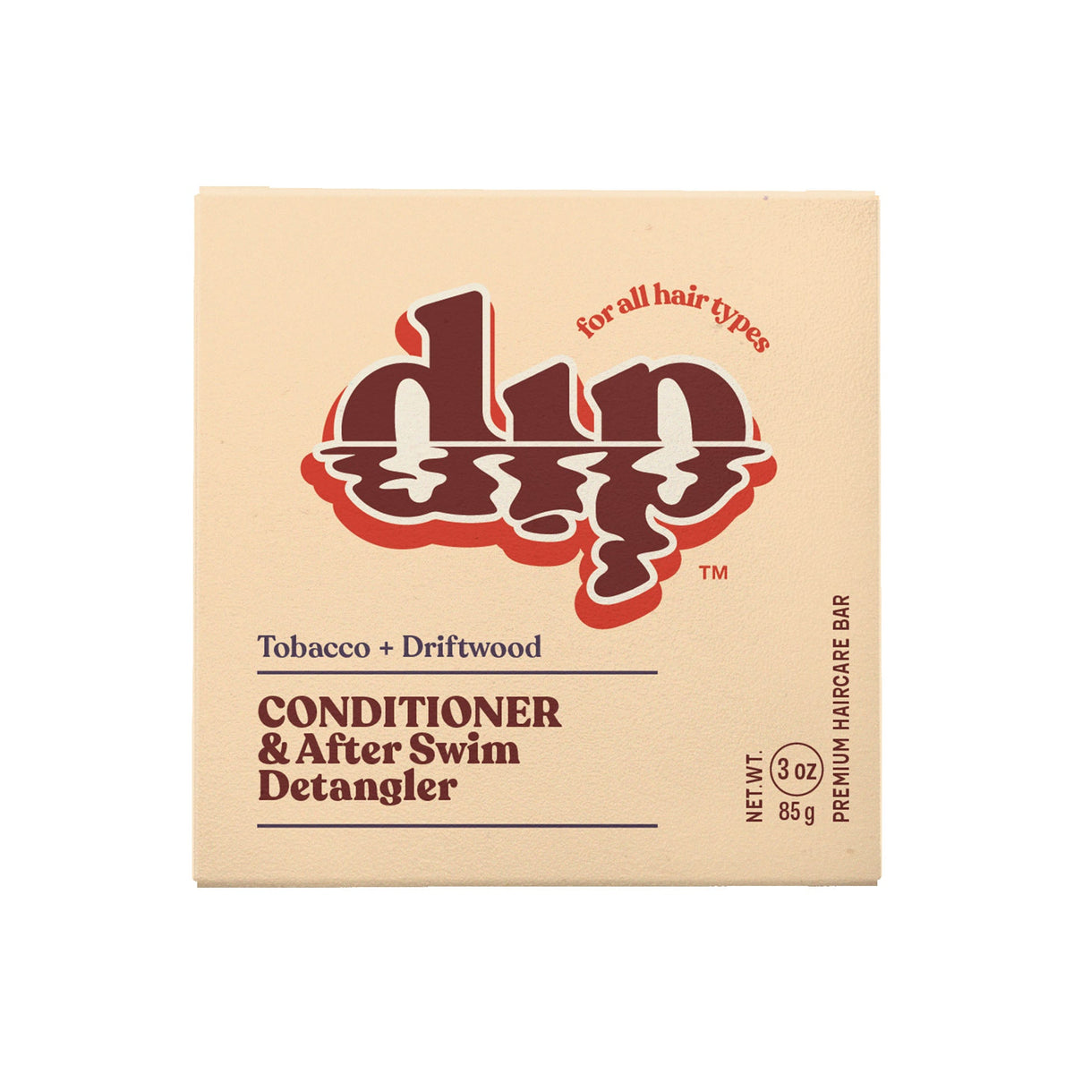 Dip Conditioner Bar &amp; After Swim Detangler - Tobacco &amp; Driftwood