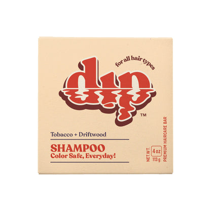 Dip Shampoo Bar: Color Safe, Everyday - Tobacco &amp; Driftwood