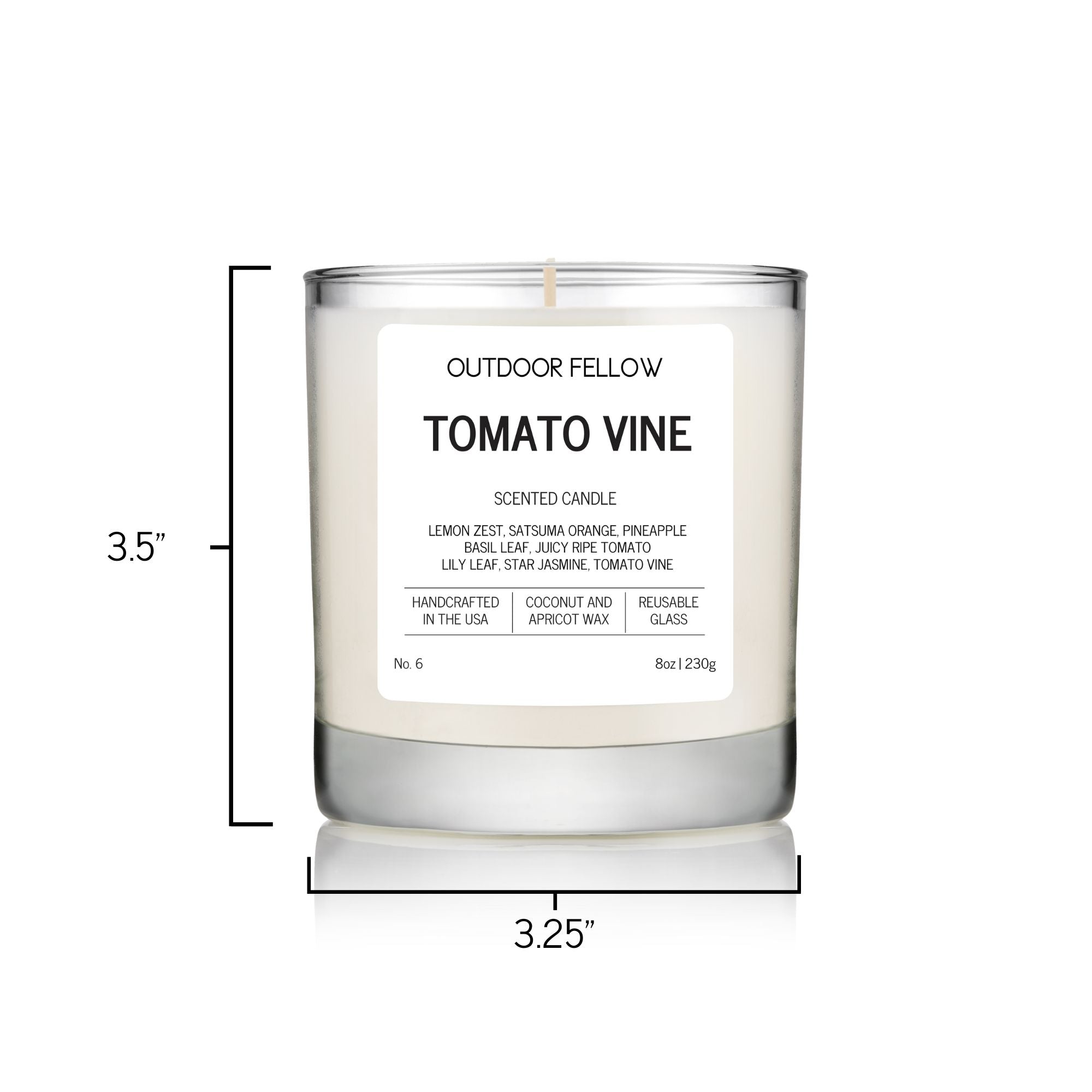 Tomato Vine Scented Candle - My American Goods