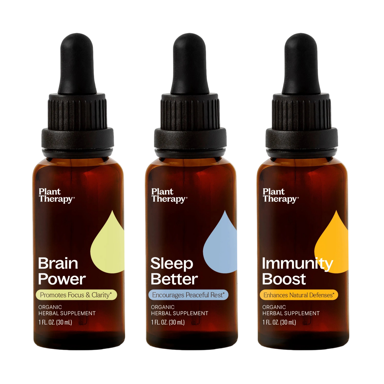 Plant Therapy Supplement Total Wellness Trio Set