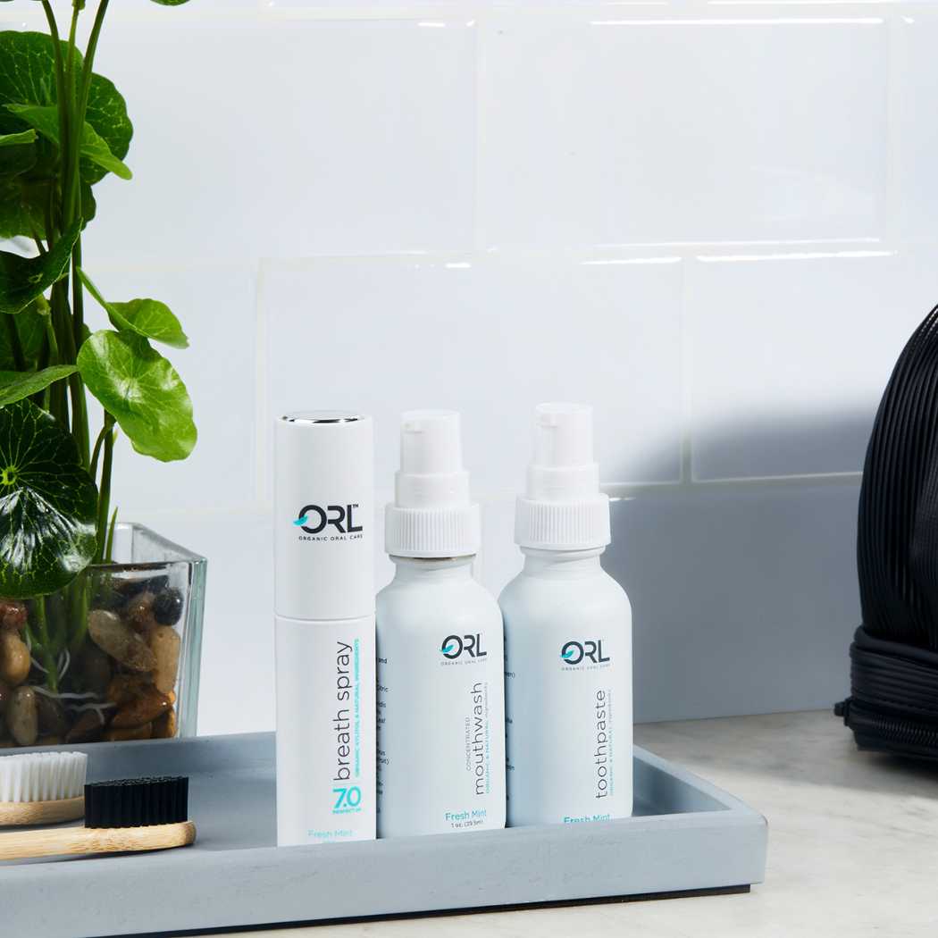 ORL Travel - Fresh Mint Natural Mouthwash (1 oz. Concentrate)
