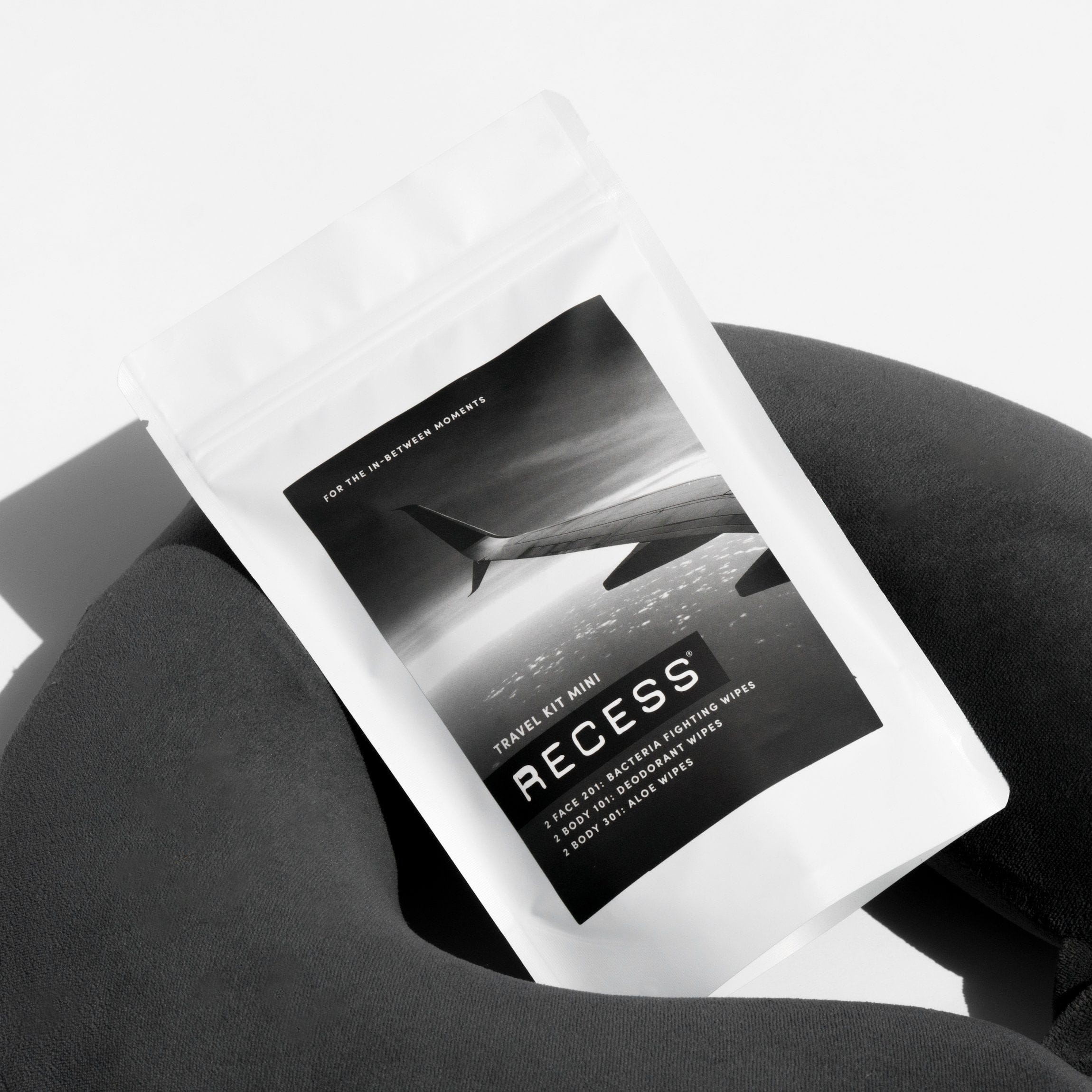 RECESS body wipe Travel Kit (Full size + Mini size)