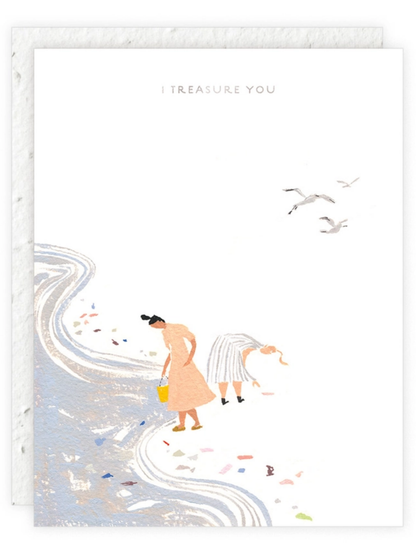 Treasures Love &amp; Friendship - Seeded Card - My American Goods