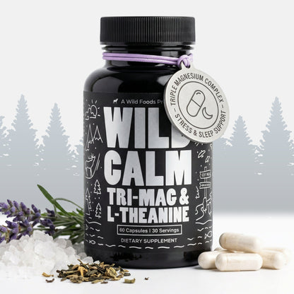 Wild Tri-Mag – Triple Magnesium Complex for Sleep w/L Theanine